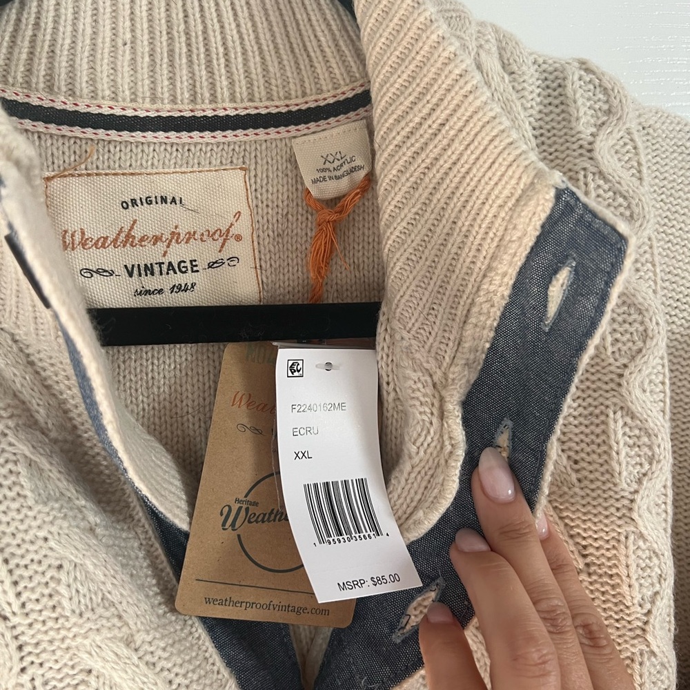 Weatherproof pull over sweater - Picture 5 of 6